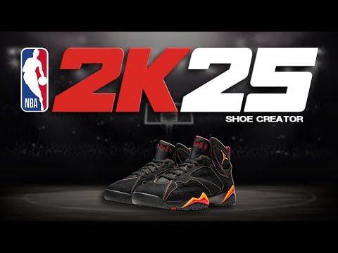 NBA 2K25 Shoe Creator - How to make Air Jordan Retro 7