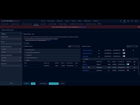 NetWitness Platform v12.5 - CCM Support for Native Parsers: Fresh Installation Option