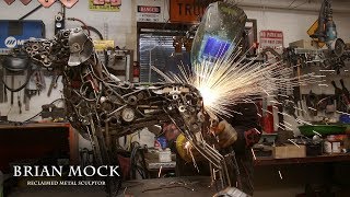 BRIAN MOCK  Reclaimed Metal Sculptor