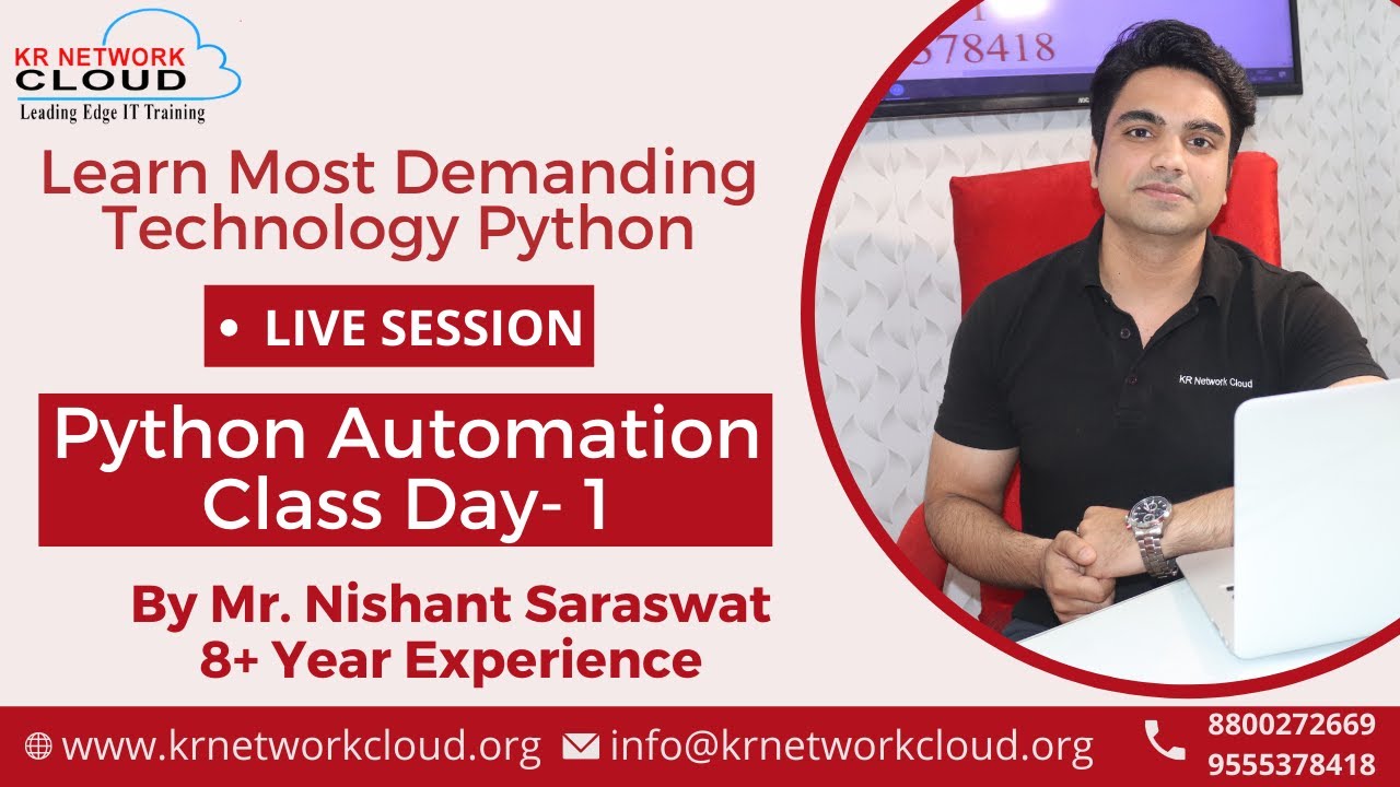Python Automation Tutorial | Python Automation Live Training Day- 1 ...