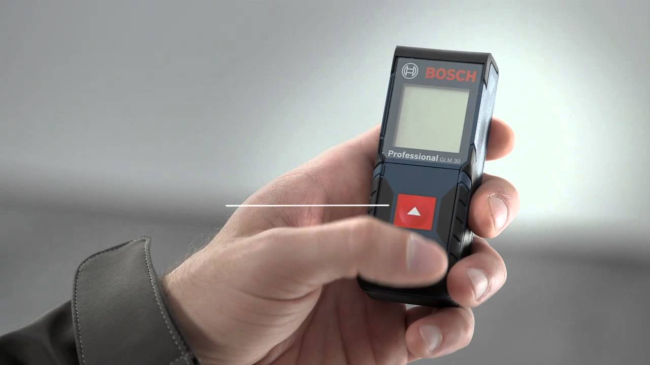  Bosch Medidor láser profesional Bosch Glm 30 : Herramientas y  Mejoras del Hogar
