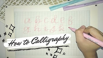 How To Calligraphy Using Highlighter