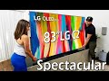 83" LG C2 - Spectacular Giant OLED TV