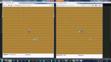 Multiplayer online game browser com PHP, MYSQL e  JQuery. DEMO