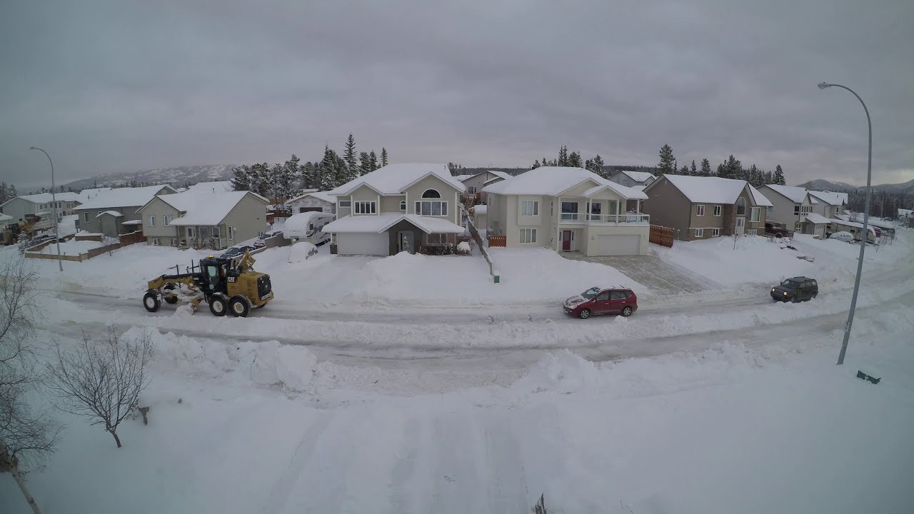 GoPro November Snow Removal Time Lapse - YouTube