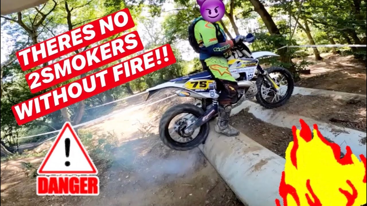 DANGER 2Smoker... Oakland MX Enduro | Husqvarna TE300i in Kent