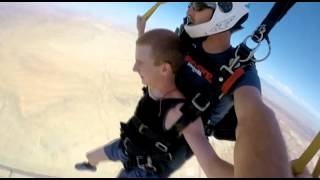 Skydive Moab - Michael's 1st Skydive!