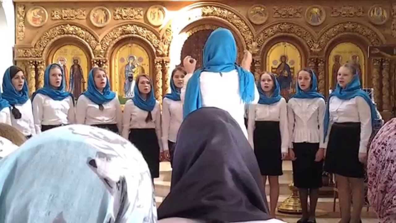 Церковный хор православного детского приюта Покров