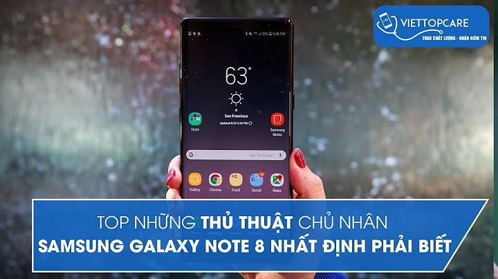 Sách hướng dẫn sử dụng note 8 năm 2024