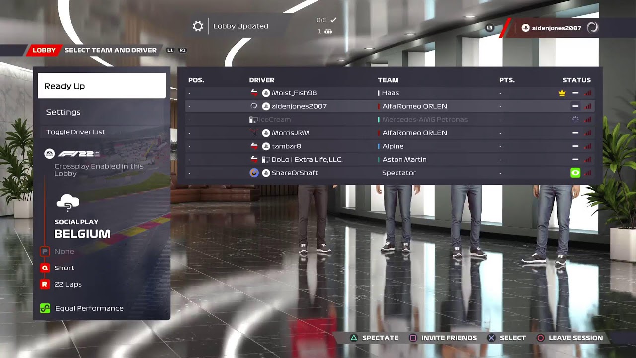 PRL Premier tier Spa