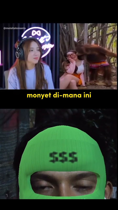 mau Heran Tapi Monyet,Reaction Lucu Meisista lomania