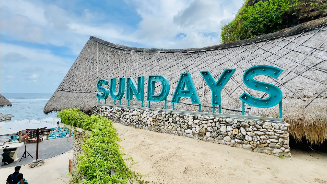SUNDAYS BEACH CLUB || EL KABRON BALI BEACH CLUB