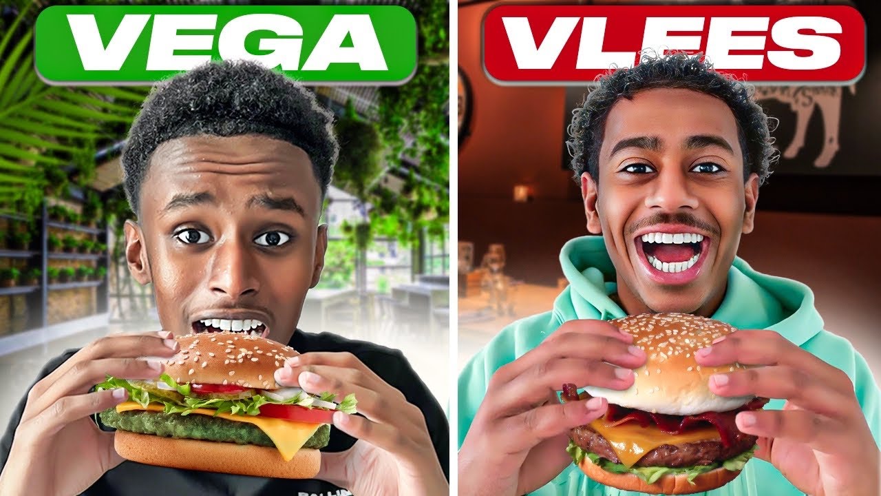 McDonald's Vlees VS Veggie test🍔