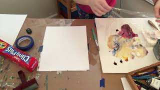 Barb Mowery - Monotype Printing Demonstration