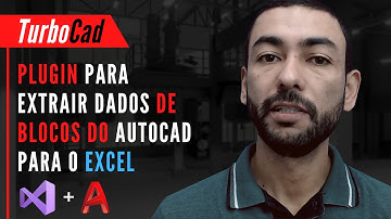 Plugin para extrair dados do Autocad para o Excel