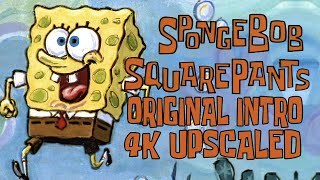 [4K Upscaled] SpongeBob SquarePants Original 1997 Intro