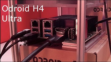 Odroid H4 Ultra, single board x86 computer part 3 - First power up and a look at the BIOS