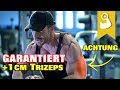 Trizeps Workout Komplettes Training für Muskelaufbau