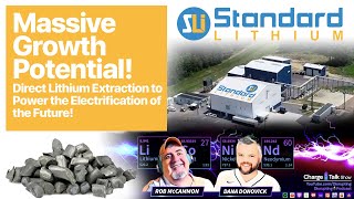 Massive Growth Potential: Standard Lithium, $SLI -Proprietary Direct Lithium Extraction in America