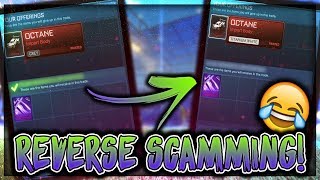 12 minutes 36 seconds of switching out grey items to white on Rocket League...
