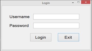 Create Login Window in C# Using Sql Server