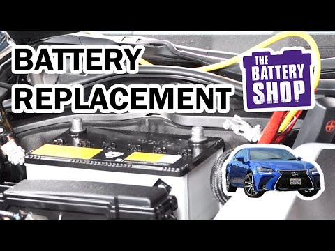 Lexus GS350 (2015) – New Battery Install Lexus GS350 (2015) – New Battery Install