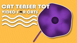 Cat Games - Cat Teaser Toy. Video For Cats To Watch | Cat Tv.