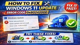 How To Fix Windows 11 Update Error Code 0X8024200D