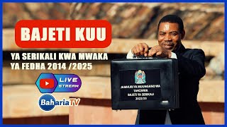 đ´# LIVE: UWASILISHAJI WA BAJETI KUU YA SERIKALI KWA MWAKA WA FEDHA 2024/25 NA WAZIRI WA FEDHA đ´# LIVE: UWASILISHAJI WA BAJETI KUU YA SERIKALI KWA MWAKA WA FEDHA 2024/25 NA WAZIRI WA FEDHA