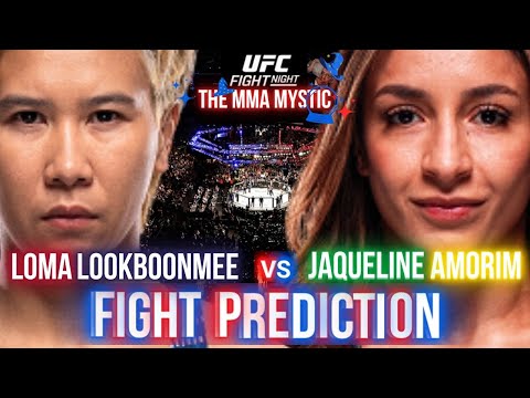 Video Loma Lookboonmee vs Jaqueline Amorim UFC Prediction | Muay Thai vs BJJ Showdown!