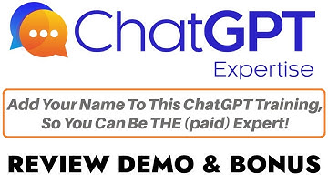 ChatGPT Expertise PLR Review Demo Bonus - INSTANTLY be the go-to expert on ChatGPT