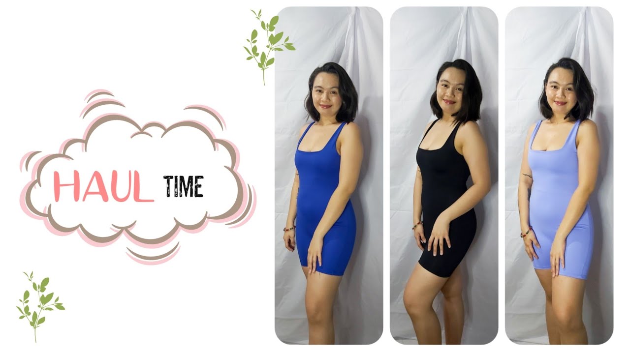 Shopee Try On Haul (Unitard Bodysuit) | Gemini Basa Concepcion - YouTube