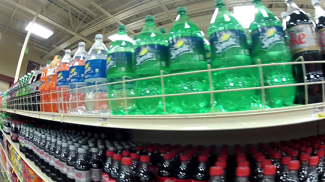 Loading Food At The Grocery Store Loading Food At The Grocery Store