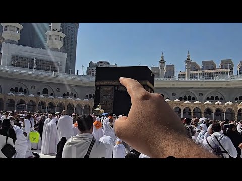 أنا في أعظم مكان في العالم مكه المكرمه