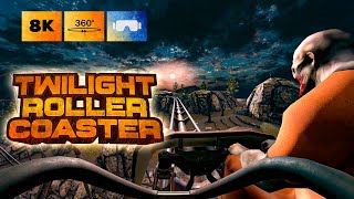Twilight 🎢 Epic VR roller coaster ride [360° 8K]