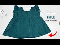 6 month-1 year Baby Girl Frock Cutting And Stitching | Very Easy