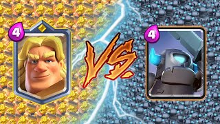 GOLDEN KNIGHT Vs MINI PEKKA - Clash Royale Challenge #317