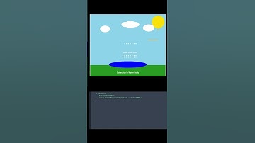 Water Cycle Animation 🌧️☀️💧 | Python Tkinter Educational Project #shorts