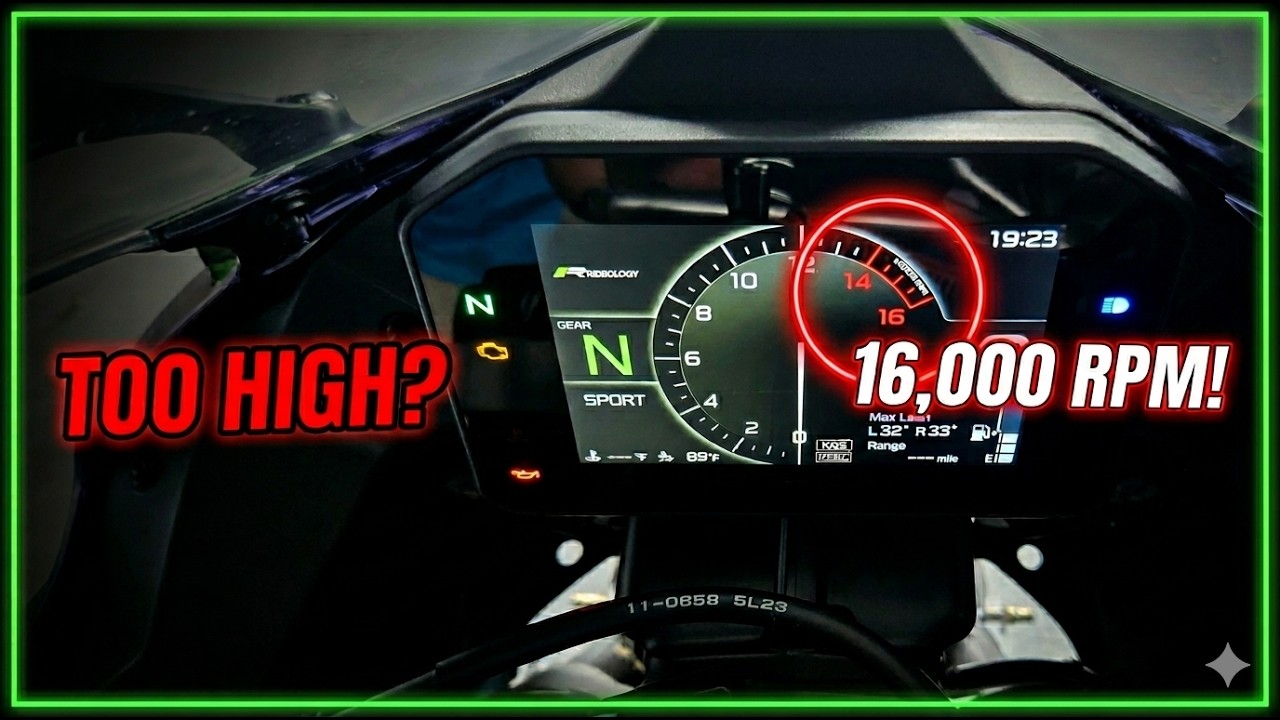 KAWASAKI NINJA ZX10R 2026 - ( TFT Settings ) - YouTube