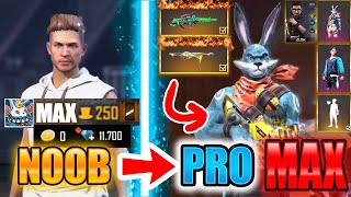 Free Fire new account to *PRO* MAX - look how it became