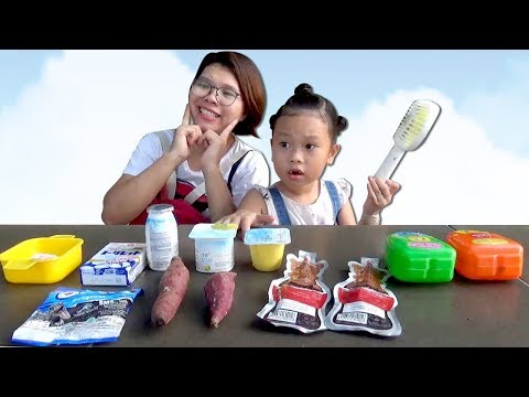 Video 100% Sữa Chua Khô ❤Susi kids TV❤ - youtube