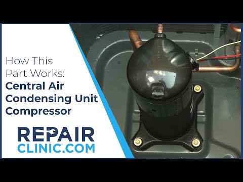 How it Works - Central Air Condensing Unit Compressor
