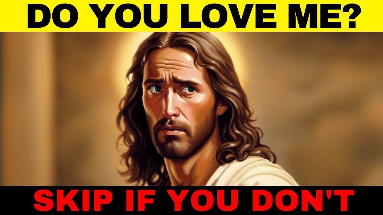 𝙂𝙊𝘿 𝙈𝙚𝙨𝙨𝙖𝙜𝙚 𝙩𝙤 𝙔𝙤𝙪- Do You Love God ‼ Skip If You Don't !! -  Jesus Affirmation ✝️✝️