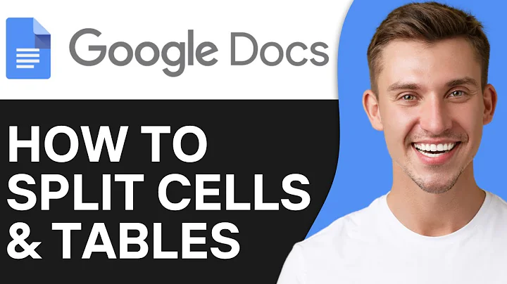 How To Split Cells and Tables in Google Docs (2O25) | Full Guide