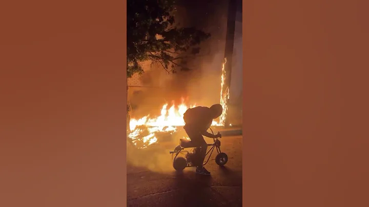 Next to the fire 🔥 #minibike #billet #race #burnout #engine #bikebuild #built #cc #bikelife