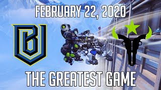 Boston Uprising vs Houston Outlaws - The Greatest Game (February 22nd, 2020)