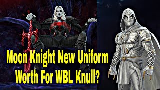 Moon Knight Transcend Latest Uniform Review And WBL Knull Clear Guide - Marvel Future Fight