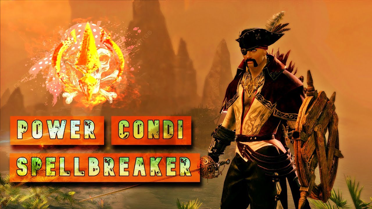 Guild Wars 2 WvW Roaming First Time Spellbreaker Condi/Power Meet the Pirate
