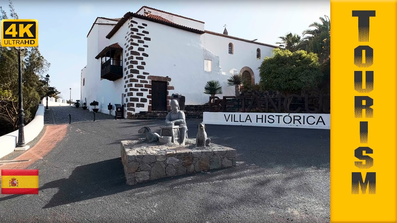 Betancuria - una ciudad histórica en la isla de Fuerteventura (Islas Canarias)