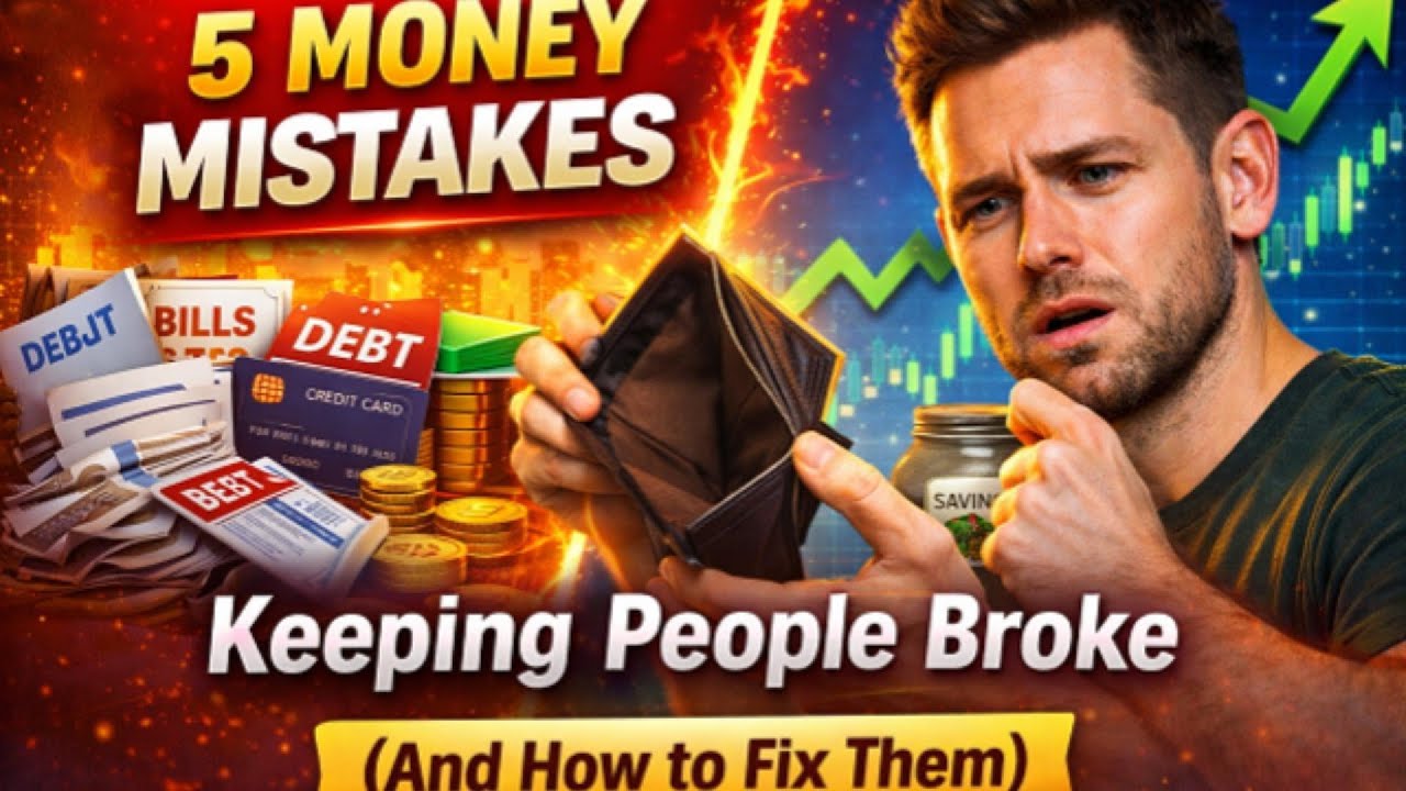 5 финансовых ошибок, которые приводят к разорению (и как их исправить)